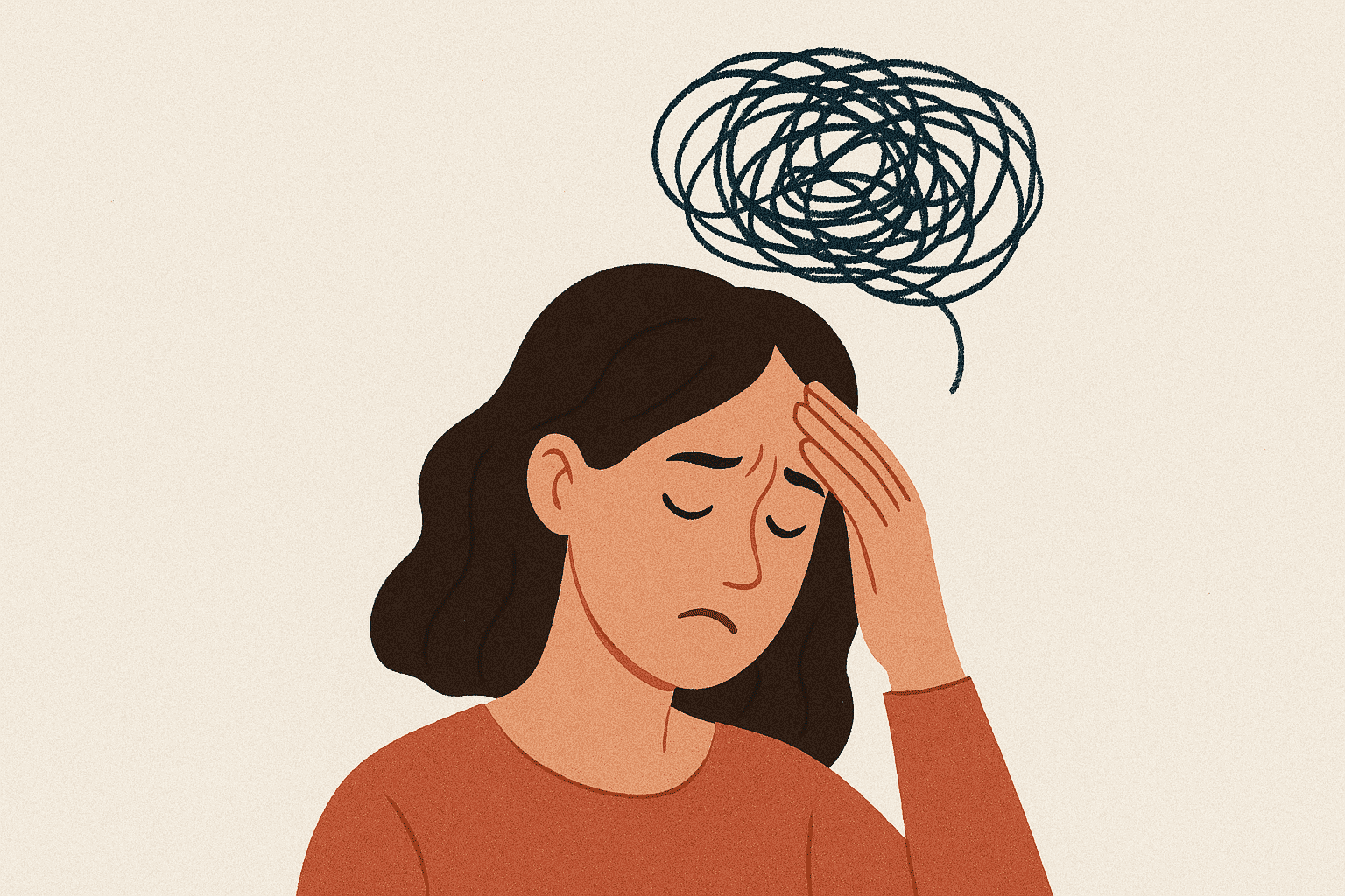 ¿Pensar demasiado puede ser una forma de no sentir?